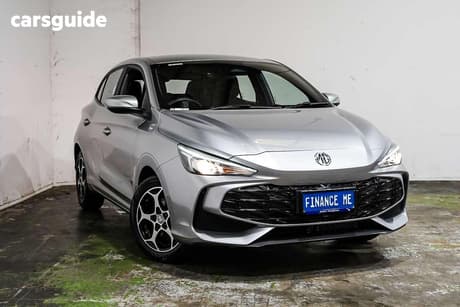 Silver 2025 MG MG3 Hatchback Excite