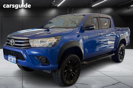 Blue 2016 Toyota Hilux Dual Cab Utility Sr5 (4X4)