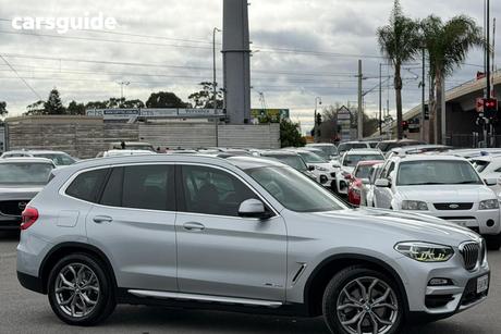 Silver 2017 BMW X3 Wagon Xdrive 20D