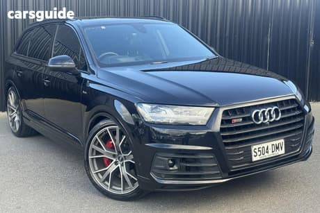 Black 2018 Audi SQ7 Wagon 4.0 Tdi V8 Quattro