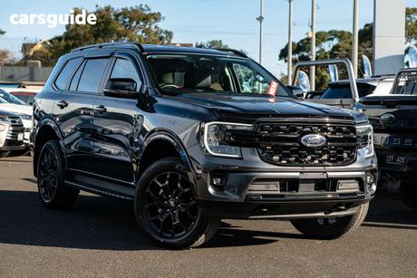 Grey 2025 Ford Everest Wagon Sport (Rwd)