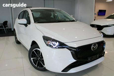 White 2026 Mazda Mazda2 Hatchback G15 Gt