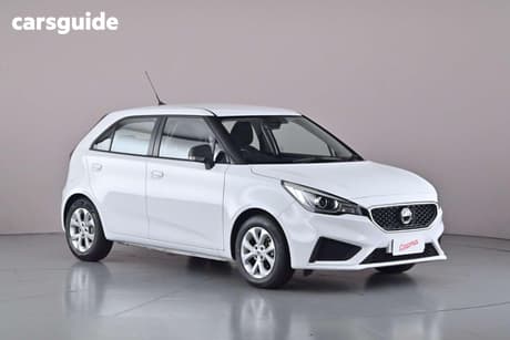 White 2021 MG MG3 Hatchback Core