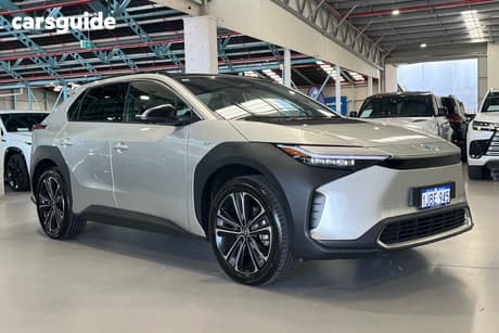 Silver 2025 Toyota BZ4X Wagon Awd