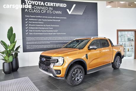 Yellow 2023 Ford Ranger Double Cab Pick Up Wildtrak 2.0 (4X4)