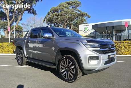 Silver 2025 Volkswagen Amarok Dual Cab Utility Aventura Tdi600 4Motion
