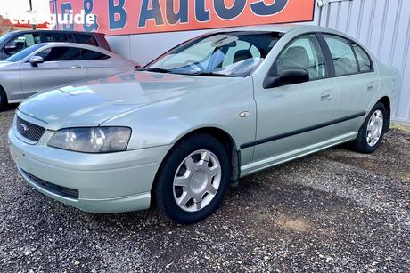Silver 2003 Ford Falcon Sedan Xt