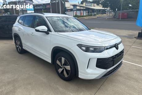 White 2025 Volkswagen Tayron Wagon 150Tsi Life 4Motion