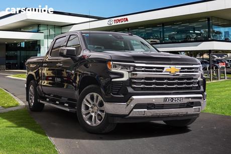 Black 2024 Chevrolet Silverado Crew Cab Pickup 1500 Ltz Premium