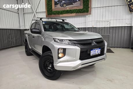 Silver 2023 Mitsubishi Triton Double Cab Pick Up Glx+ (4X4)