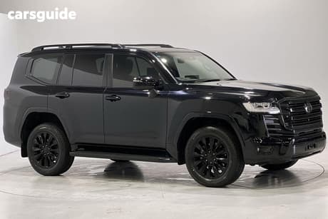 Black 2023 Toyota Landcruiser Wagon Lc300 Sahara Zx (4X4)