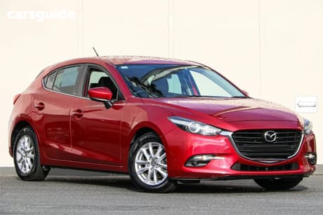 Red 2016 Mazda 3 Hatchback Touring
