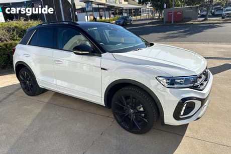 White 2025 Volkswagen T-ROC Wagon 140Tsi R-Line