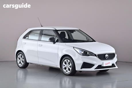 White 2020 MG MG3 Hatchback Core
