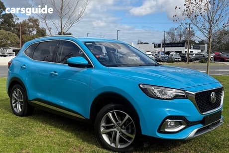 Blue 2022 MG HS Wagon Excite