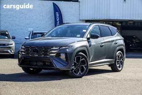 Grey 2026 Hyundai Tucson Wagon Elite Hybrid N Line (Fwd)
