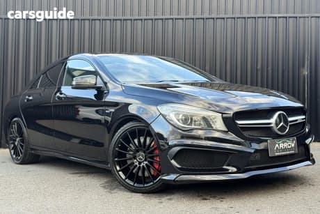Black 2015 Mercedes-Benz CLA45 Coupe Amg