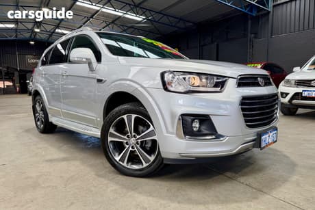 Silver 2018 Holden Captiva Wagon 7 Ltz (Awd)