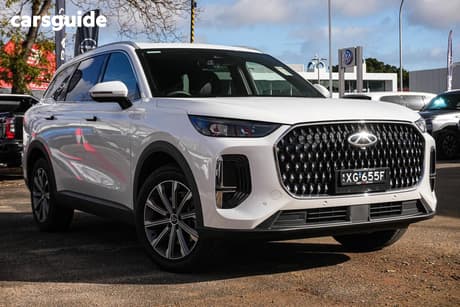 White 2026 Chery Tiggo 9 Wagon Csh Elite Fwd