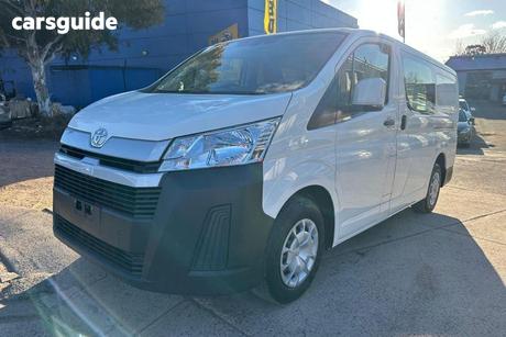 White 2020 Toyota HiAce Van Lwb Courier Pack
