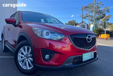 Red 2013 Mazda CX-5 Wagon Maxx Sport (4X4)