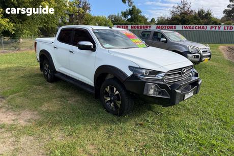 White 2021 Mazda BT-50 Dual Cab Pick-up Gt (4X4)