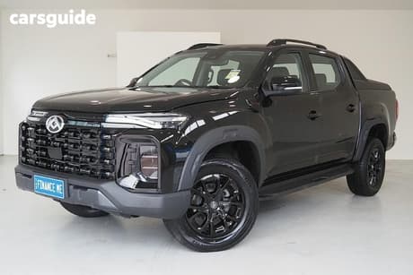 Black 2026 LDV T60 Double Cab Utility Max Plus (4X4)