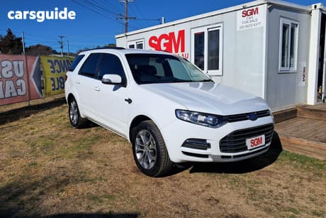 White 2012 Ford Territory SUV TITANIUM