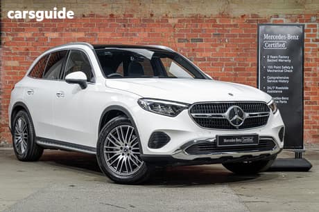 White 2025 Mercedes-Benz GLC200 Wagon 4Matic