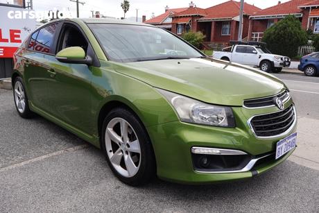 Green 2015 Holden Cruze Hatchback Sri V