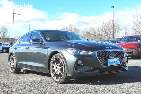 Green 2020 Genesis G70 Sedan 3.3T Ultimate