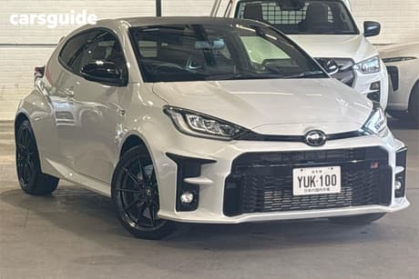 White 2022 Toyota GR Yaris Hatchback Rallye