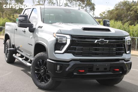 Grey 2026 Chevrolet Silverado HD Ute Tray LTZ PREMIUM W/TECH PACK 4X4