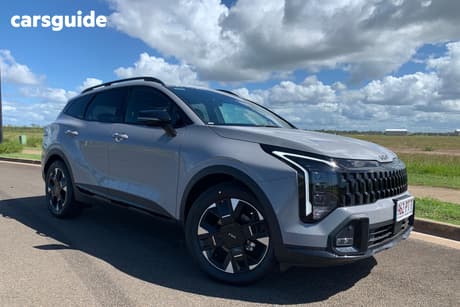 Grey 2026 Kia Sportage Wagon Sx+ (Fwd)