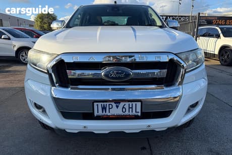 White 2017 Ford Ranger Dual Cab Utility Xlt 3.2 (4X4)