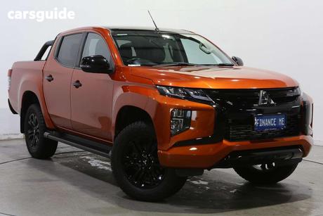 Orange 2020 Mitsubishi Triton Double Cab Pick Up Gsr (4X4)