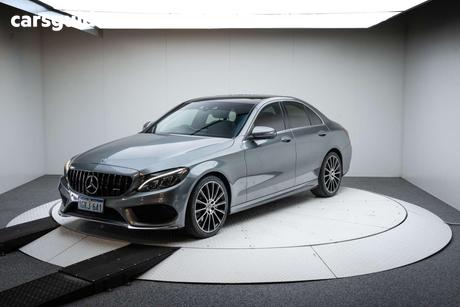 Grey 2017 Mercedes-Benz C200 Sedan