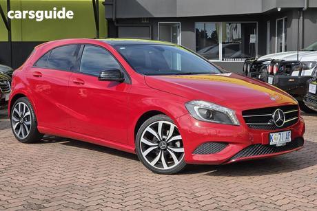 Red 2015 Mercedes-Benz A180 Hatchback Be