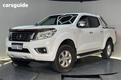 White 2017 Nissan Navara Dual Cab Utility St (4X4)