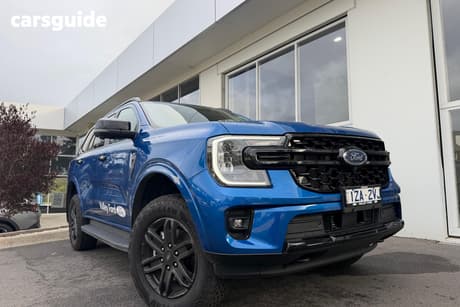Blue 2025 Ford Everest Wagon Sport (4Wd)