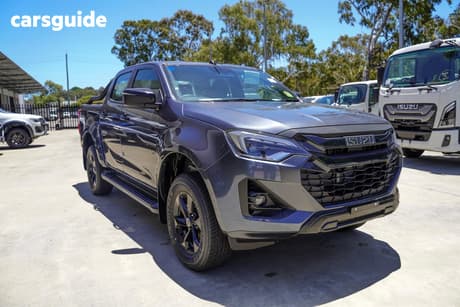 Grey 2025 Isuzu D-MAX Crew Cab Utility X-Rider (4X4)
