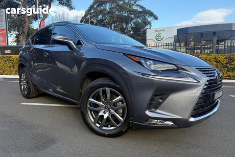 Grey 2021 Lexus NX300 Wagon Luxury (Fwd)
