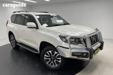 White 2022 Toyota Landcruiser Prado Wagon Vx