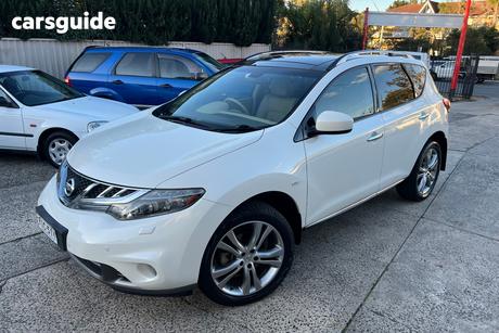 White 2014 Nissan Murano Wagon Ti