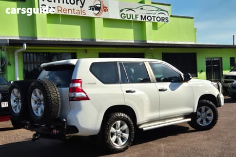 White 2017 Toyota Landcruiser Prado Wagon Gx (4X4)
