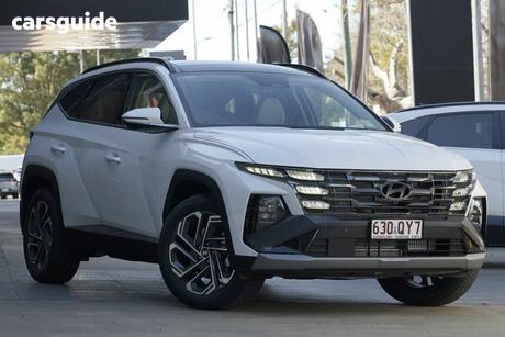 White 2026 Hyundai Tucson SUV
