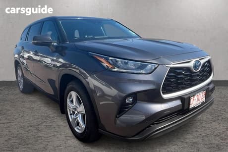 Grey 2024 Toyota Kluger Wagon Gxl Hybrid Awd