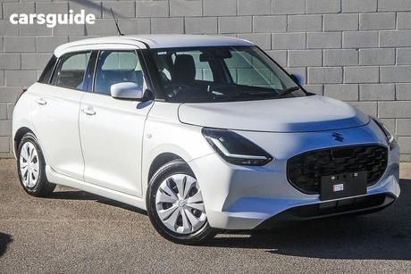 White 2026 Suzuki Swift Hatchback Hybrid
