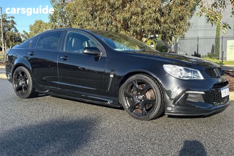 Black 2016 HSV Clubsport Sedan R8 SV BLACK R