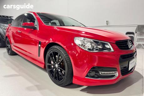 Red 2013 Holden Commodore Sedan SS-V VF